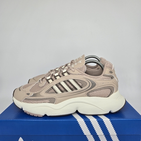 New Adidas Originals Ozmillen Beige Wonder White Orchid Women's Shoes Size 10 - Picture 1 of 8